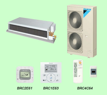 FDMNQ36MV1/ RNQ36MV1+BRC2E61-BRC4C64-9 Máy điều hoà giấu trần nối ống gió