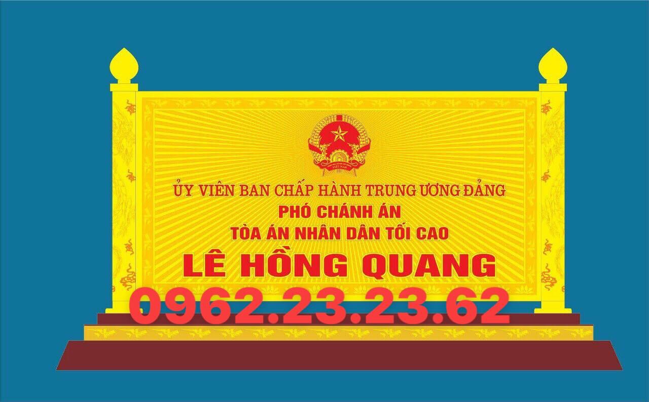 BIỂN TÊN CHỨC DANH MẠ VÀNG