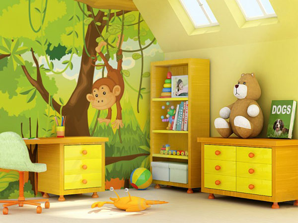 Gợi ý chọn màu sơn cho phòng trẻ em