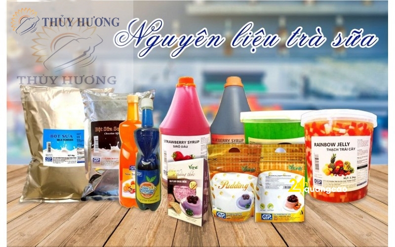 Nguyên liệu trà sữa chất lượng, giá tốt tại Vinh Nghệ An