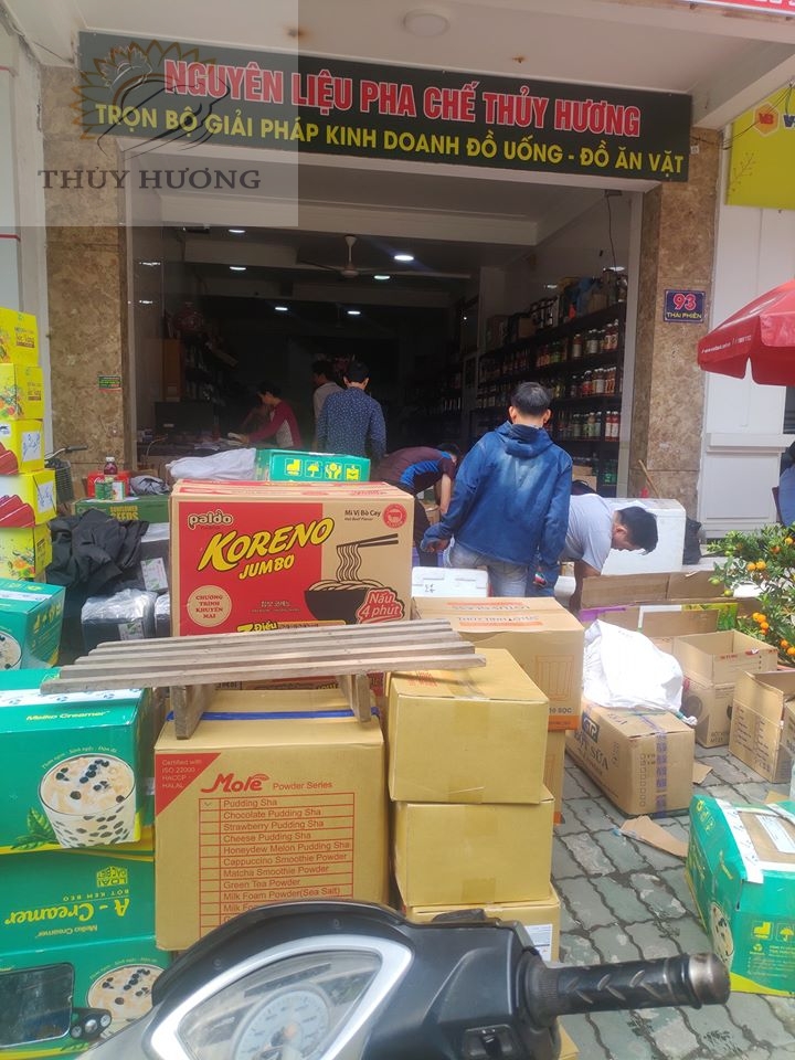 Đại Lý Sỉ Nguyên Liệu Trà Sữa tại Nghệ An