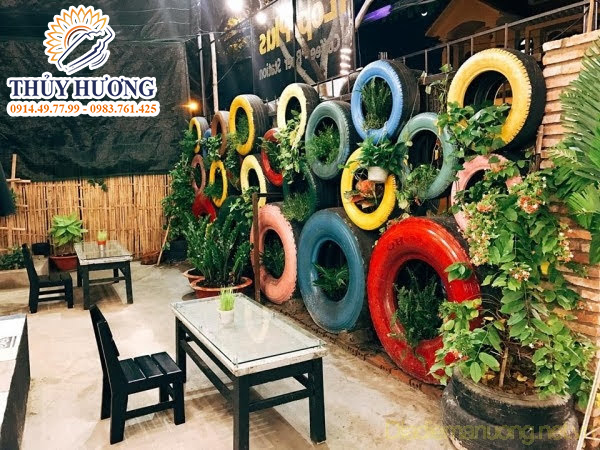 ​Đồ trang trí quán cafe tại Nghệ An