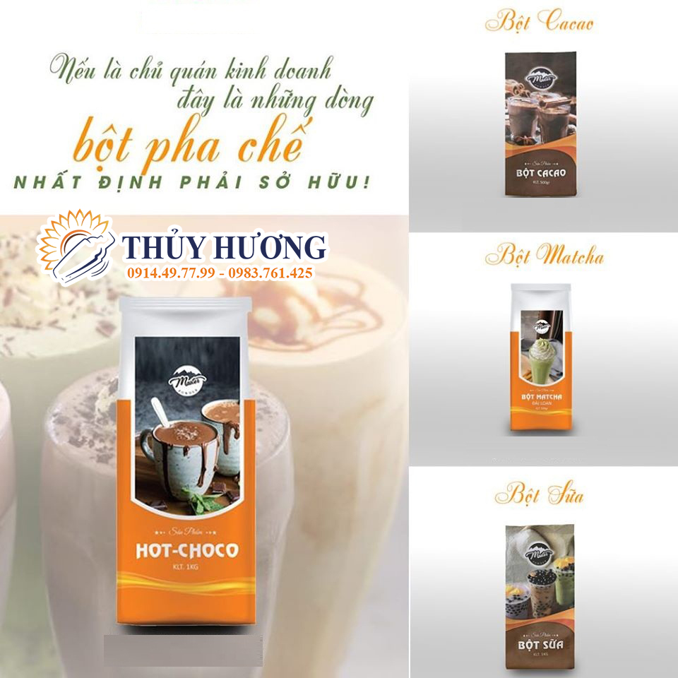 Tổng Hợp Các Dòng Bột Pha Chế Chủ Quán Kinh Doanh Nhất Định Phải Có