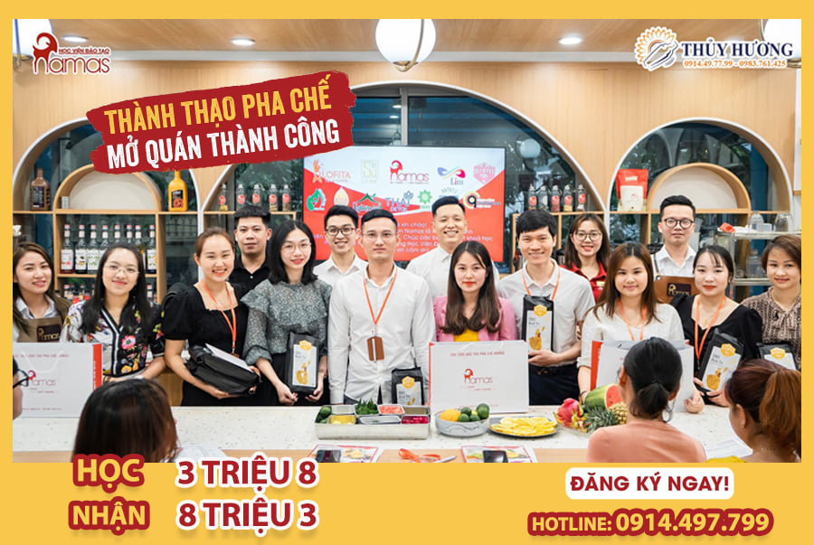 THÀNH THẠO PHA CHẾ, MỞ QUÁN THÀNH CÔNG - LỚP HỌC PHA CHẾ TẠI VINH NGHỆ AN