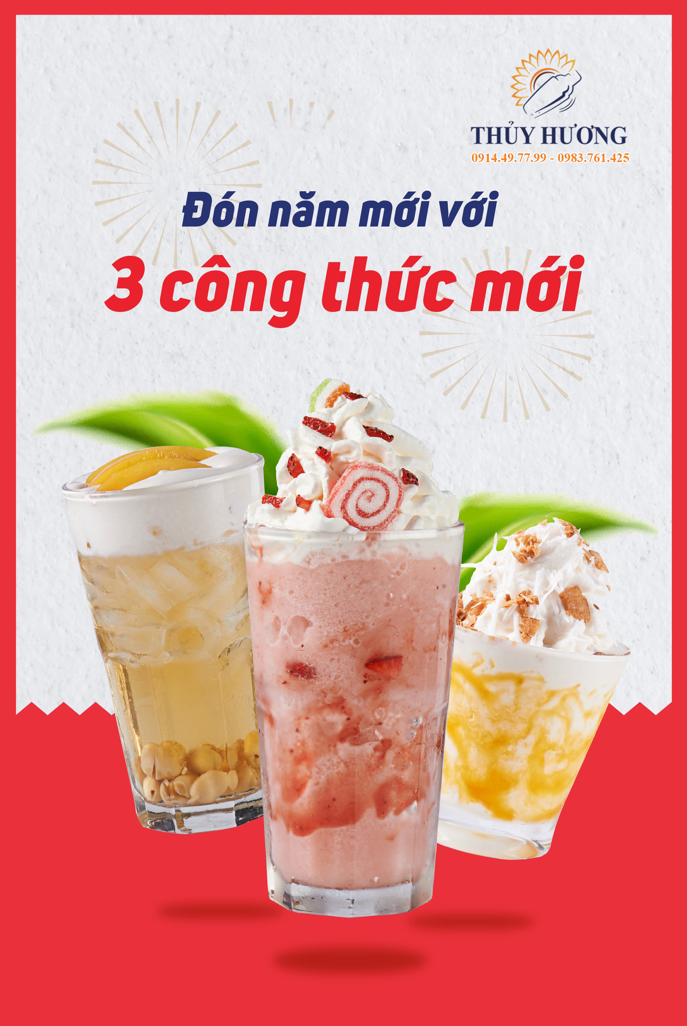 ĐÓN NĂM MỚI VỚI 3 CÔNG THỨC MỚI