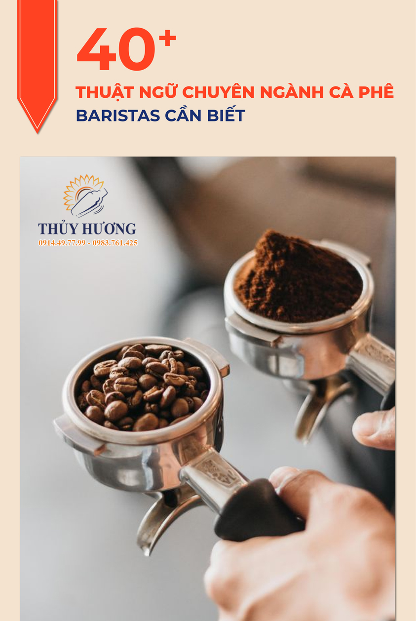 40+ THUẬT NGỮ CHUYÊN NGÀNH CÀ PHÊ BARISTAS CẦN BIẾT!