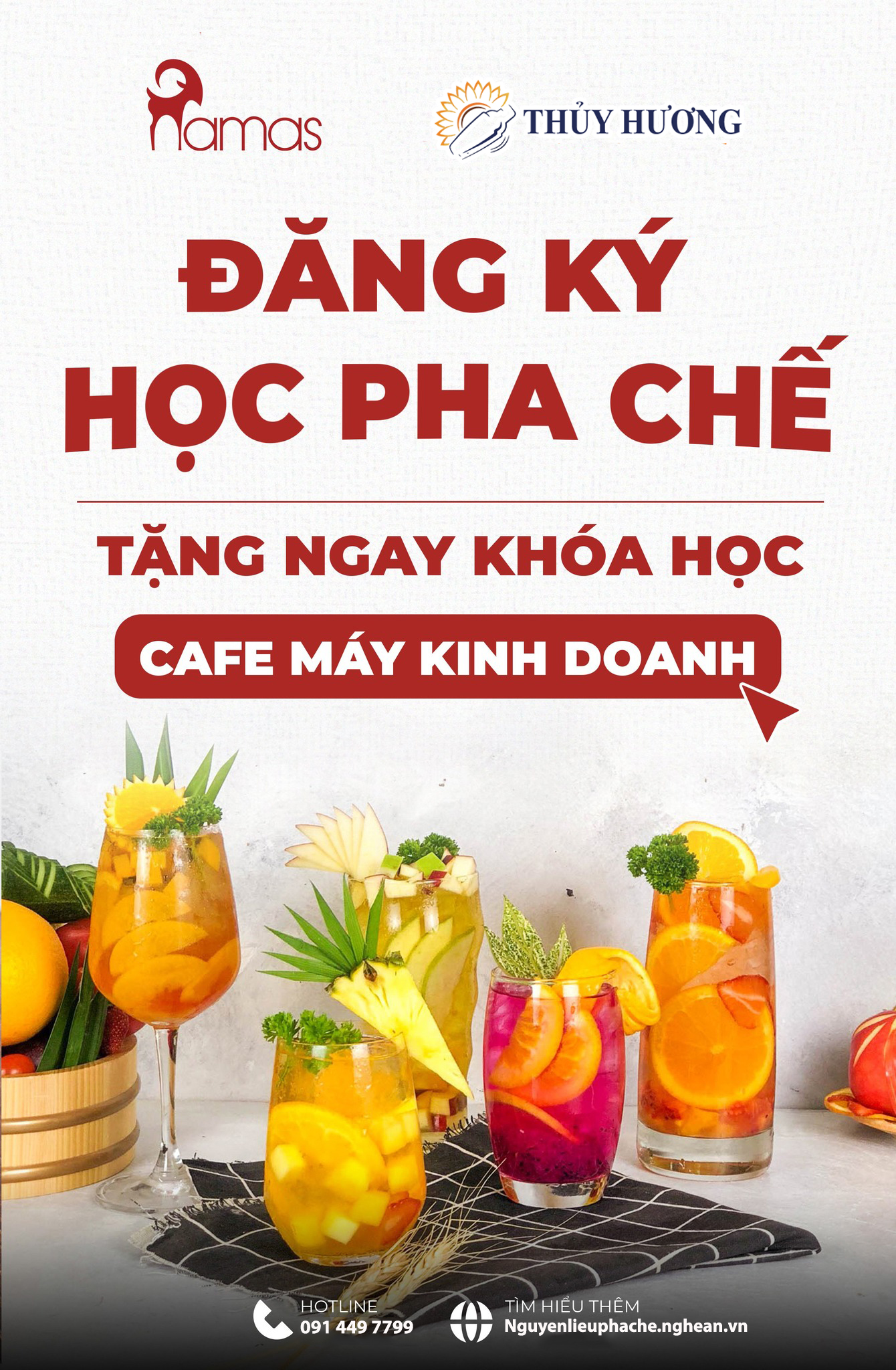 HỌC PHA CHẾ - MỞ QUÁN THÀNH CÔNG