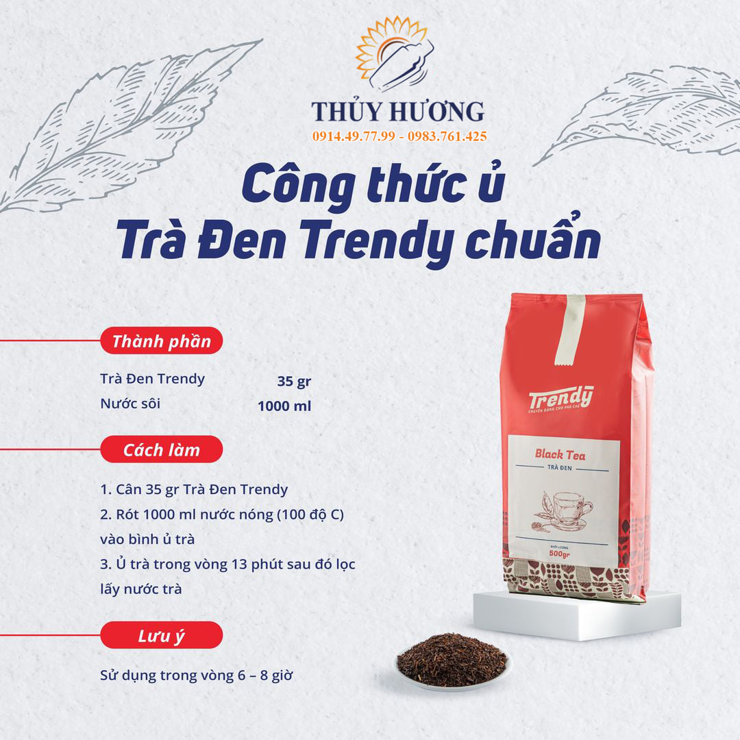 CÔNG THỨC Ủ TRÀ ĐEN CHUẨN - BẠN ĐÃ BIẾT CHƯA??