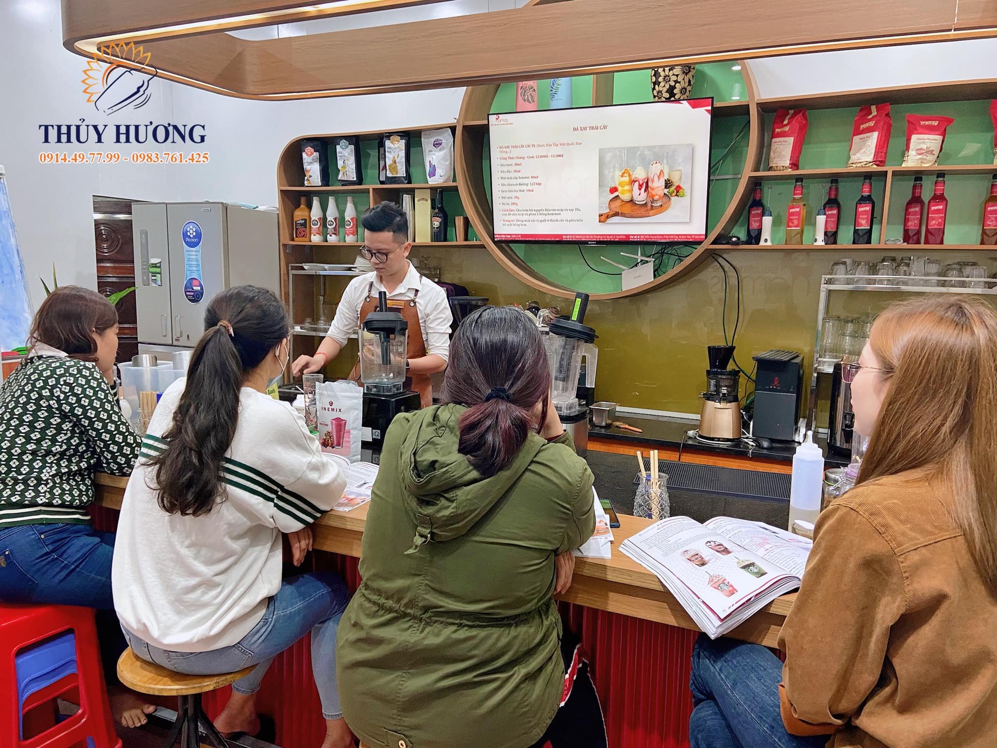 TP Vinh, Nghệ An học pha chế ở đâu?