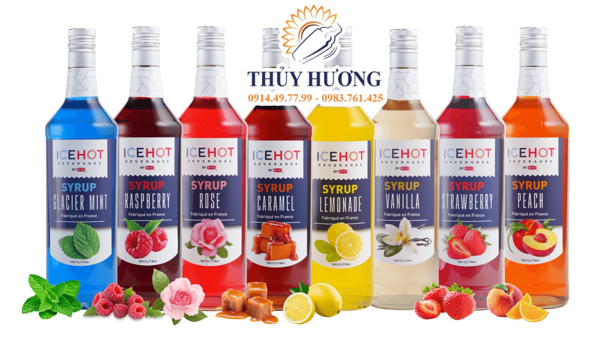 Syrup Trái Cây - Nguyên Liệu Pha Chế Thủy Hương