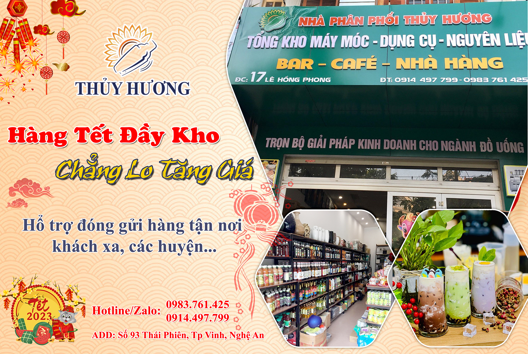 HÀNG TẾT ĐẦY KHO - CHẲNG LO TĂNG GIÁ - NGUYÊN LIỆU PHA CHẾ THỦY HƯƠNG