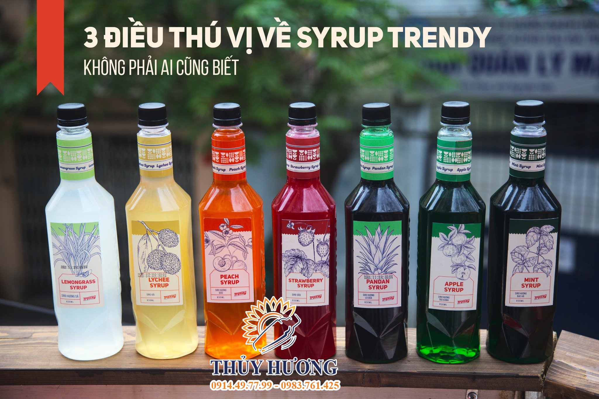 Địa Chỉ Mua Syrup Trái Cây Tại Vinh