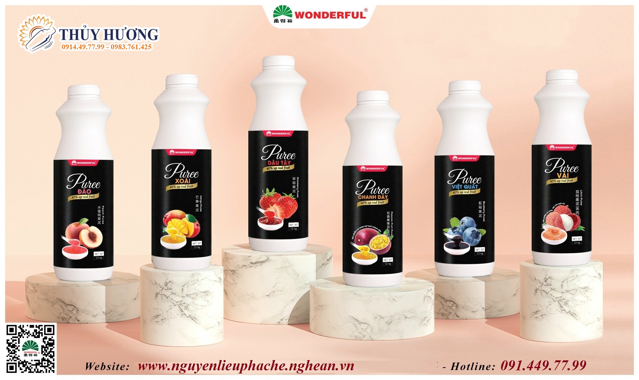 Mua Puree Pha Chế Ở Đâu Tại Vinh ?