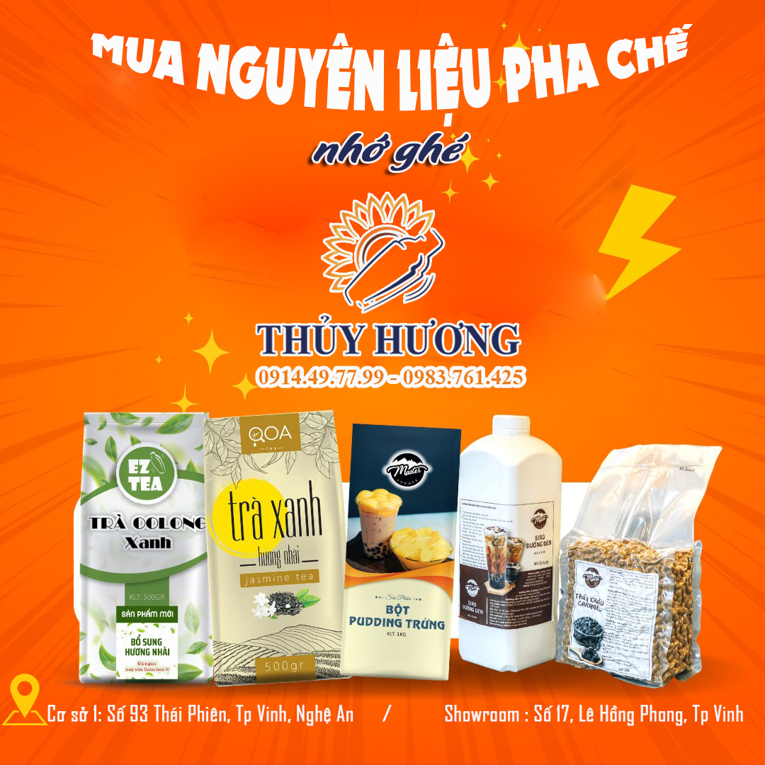 Nhà Phân Phối Nguyên Liệu Pha Chế Tại Vinh