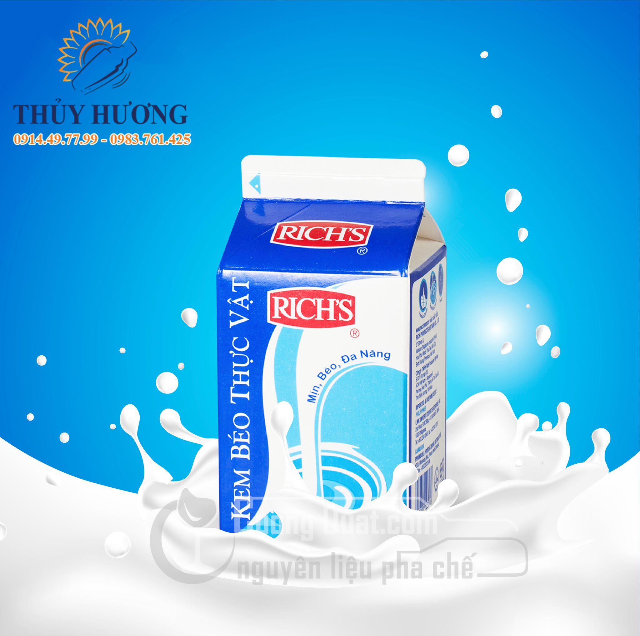 Tổng Kho Phân Phối Bột Kem Béo Uy Tín Tại Vinh