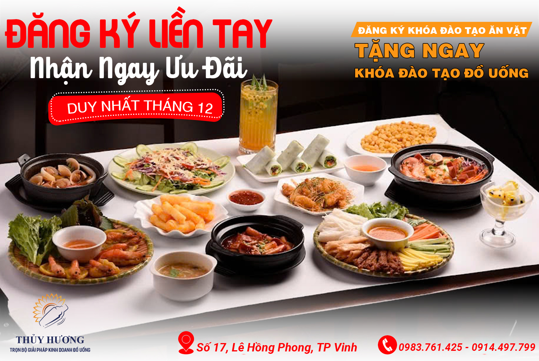 Địa Chỉ Đào Tạo Ăn Vặt Uy Tín Tại Vinh