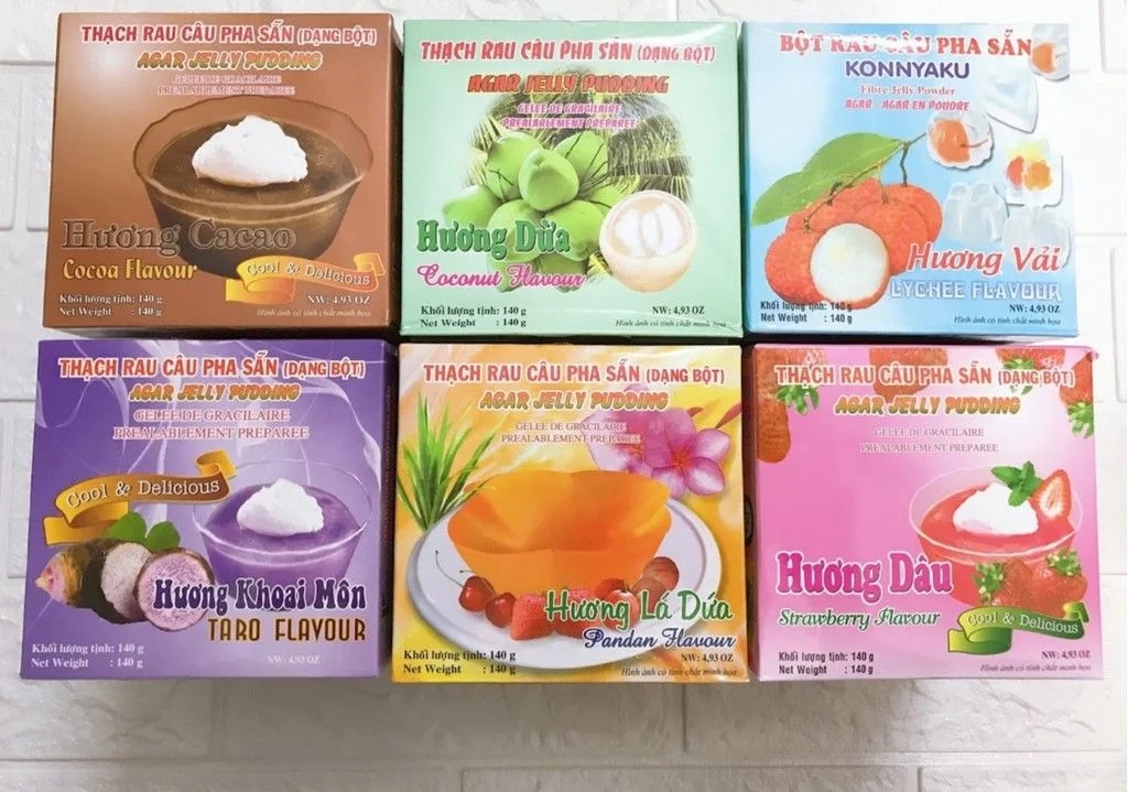 Đại Lý Phân Phối Bột Rau Câu Uy Tín Tại Vinh