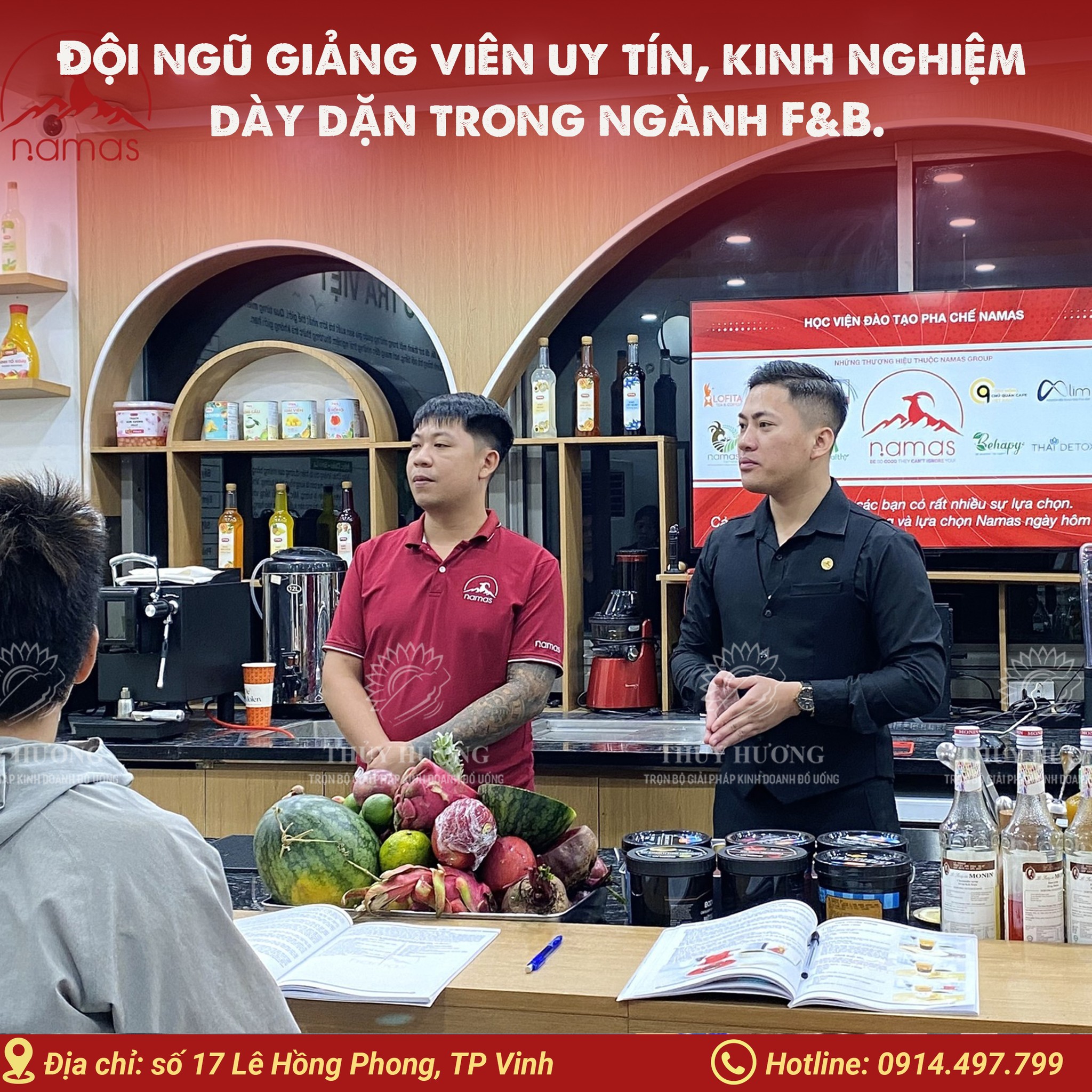 Đơn Vị Đào Tạo Pha Chế Tại Vinh, Nghệ An