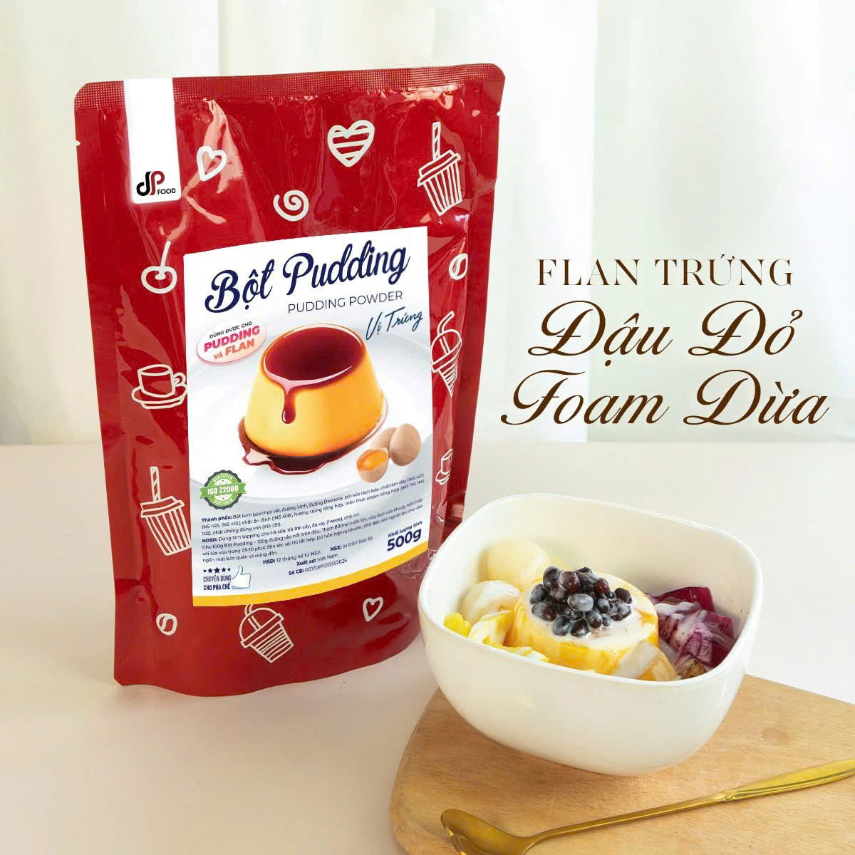 Địa Chỉ Cung Cấp Bột Pudding Uy Tín Tại Nghệ An