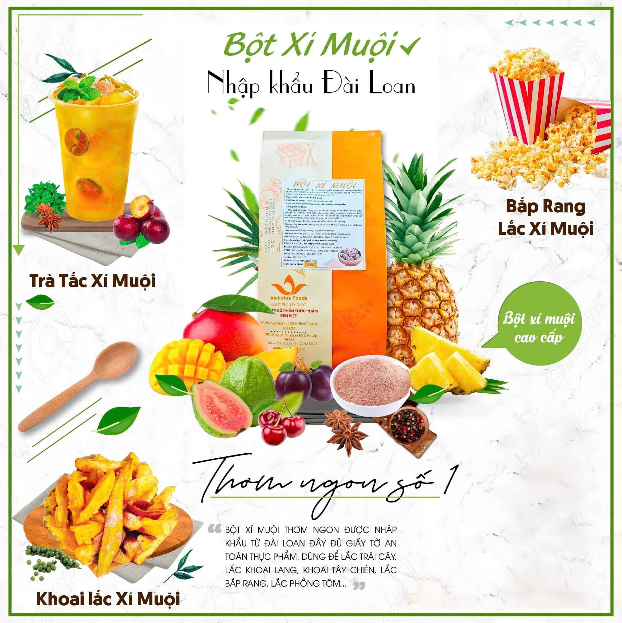 Địa Chỉ Phân Phối Bột Khoai Tây Lắc Uy Tín Tại Nghệ An