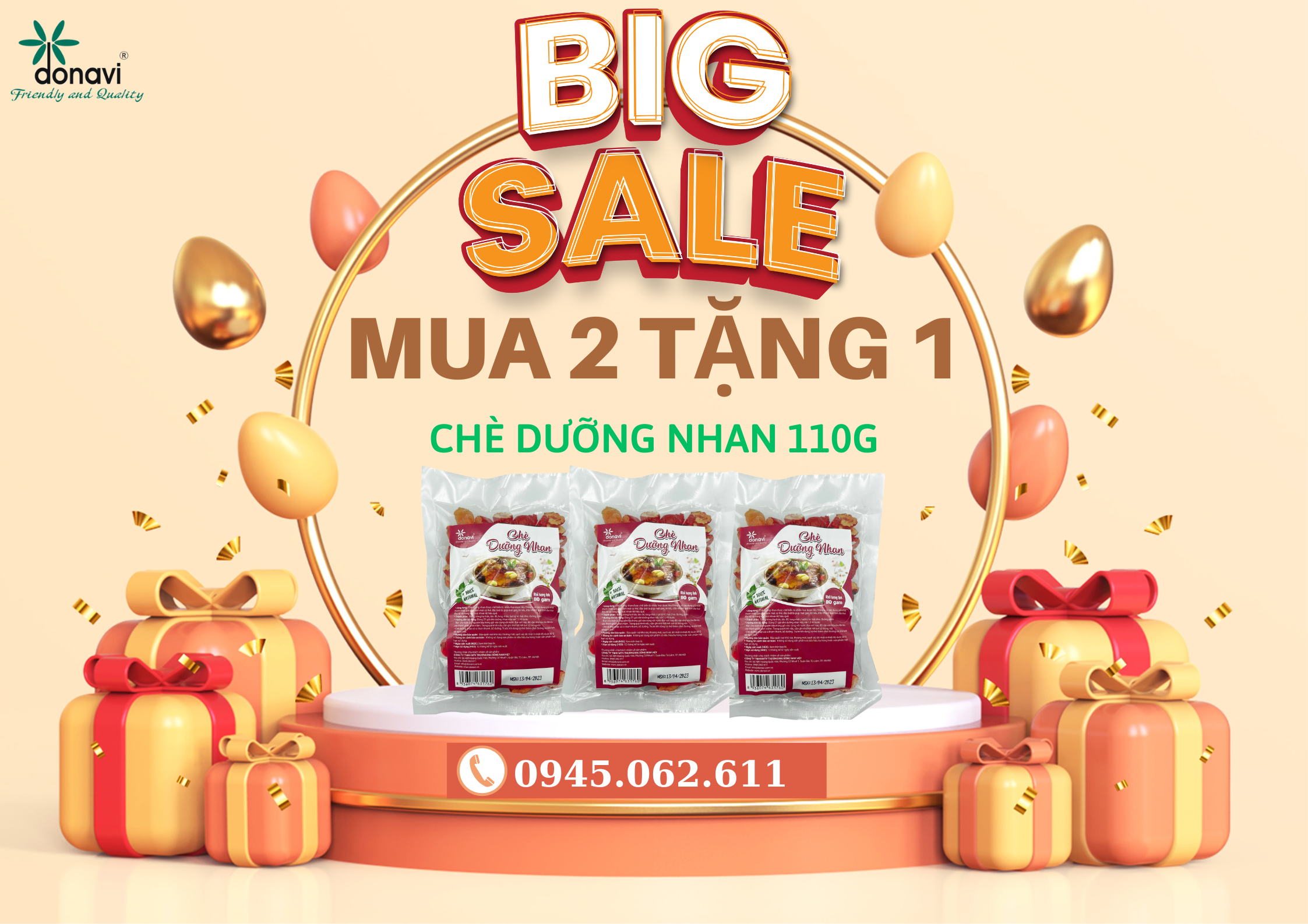 Giải Nhiệt Mùa Hè Với Chè Dưỡng Nan Mua 2 Tặng 1
