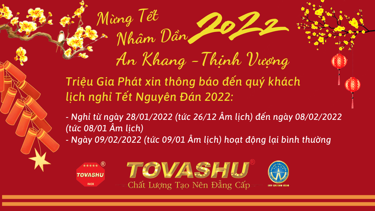 Lịch nghỉ tết Nhâm Dần 2022