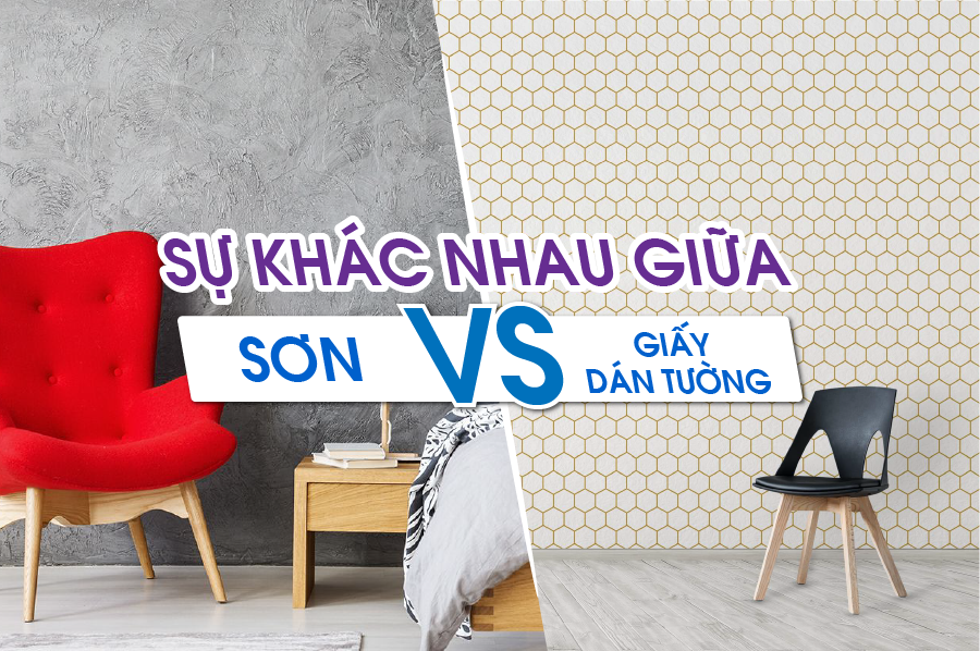 NÊN SỬ DỤNG SƠN HAY GIẤY DÁN TƯỜNG CHO NHÀ CỦA BẠN?