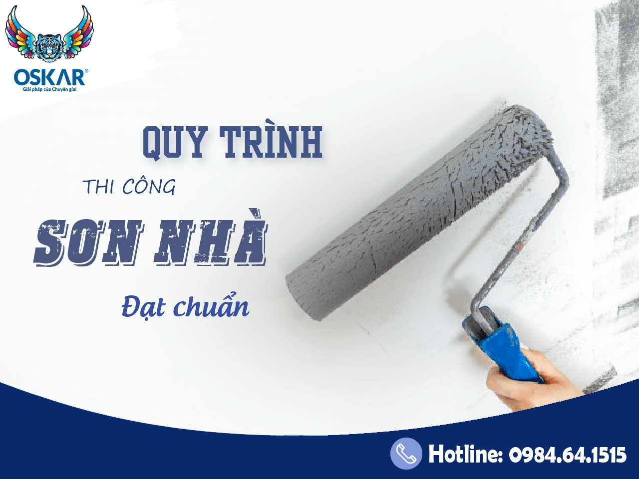 QUY TRÌNH THI CÔNG SƠN NHÀ DÂN DỤNG THEO CHUẨN