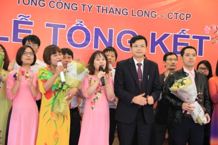 Tưng bừng Tổng Kết Tổng công ty Thăng Long