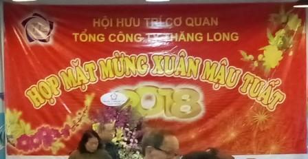 GẶP MẶT MỪNG XUÂN MẬU TUẤT HỘI HƯU TRÍ TCT THĂNG LONG