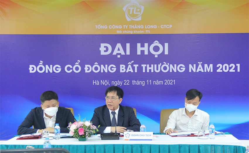 Đại hội cổ đông bất thường năm 2021 - Tổng công ty Thăng Long-CTCP thành công tốt đẹp