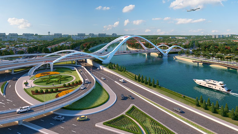 Thông xe kỹ thuật Công trình cầu Rào 1 bắc qua sông Lạch Tray, kết nối 3 quận Hải An, Ngô Quyền và Dương Kinh