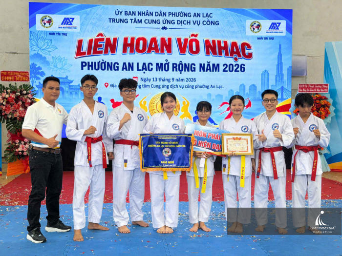 LIÊN HOAN VÕ NHẠC PHƯỜNG AN LẠC MỞ RỘNG NĂM 2026