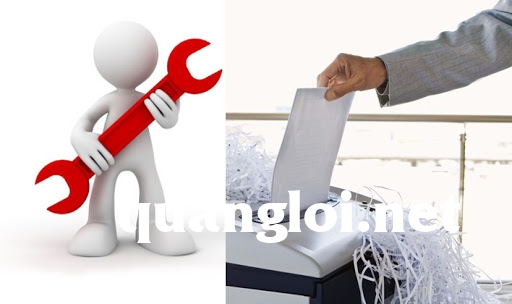 LỖI THƯỜNG GẶP VỚI MÁY HỦY TÀI LIỆU