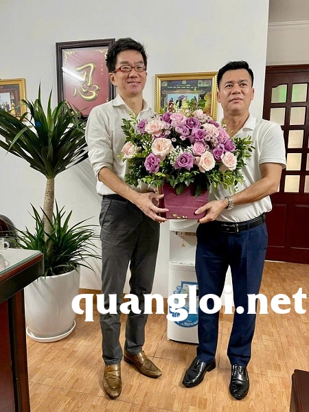 QUẢNG LỢI VINH DỰ ĐÓN LÃNH ĐẠO CÔNG TY CMV ĐẾN THĂM VÀ LÀM VIỆC