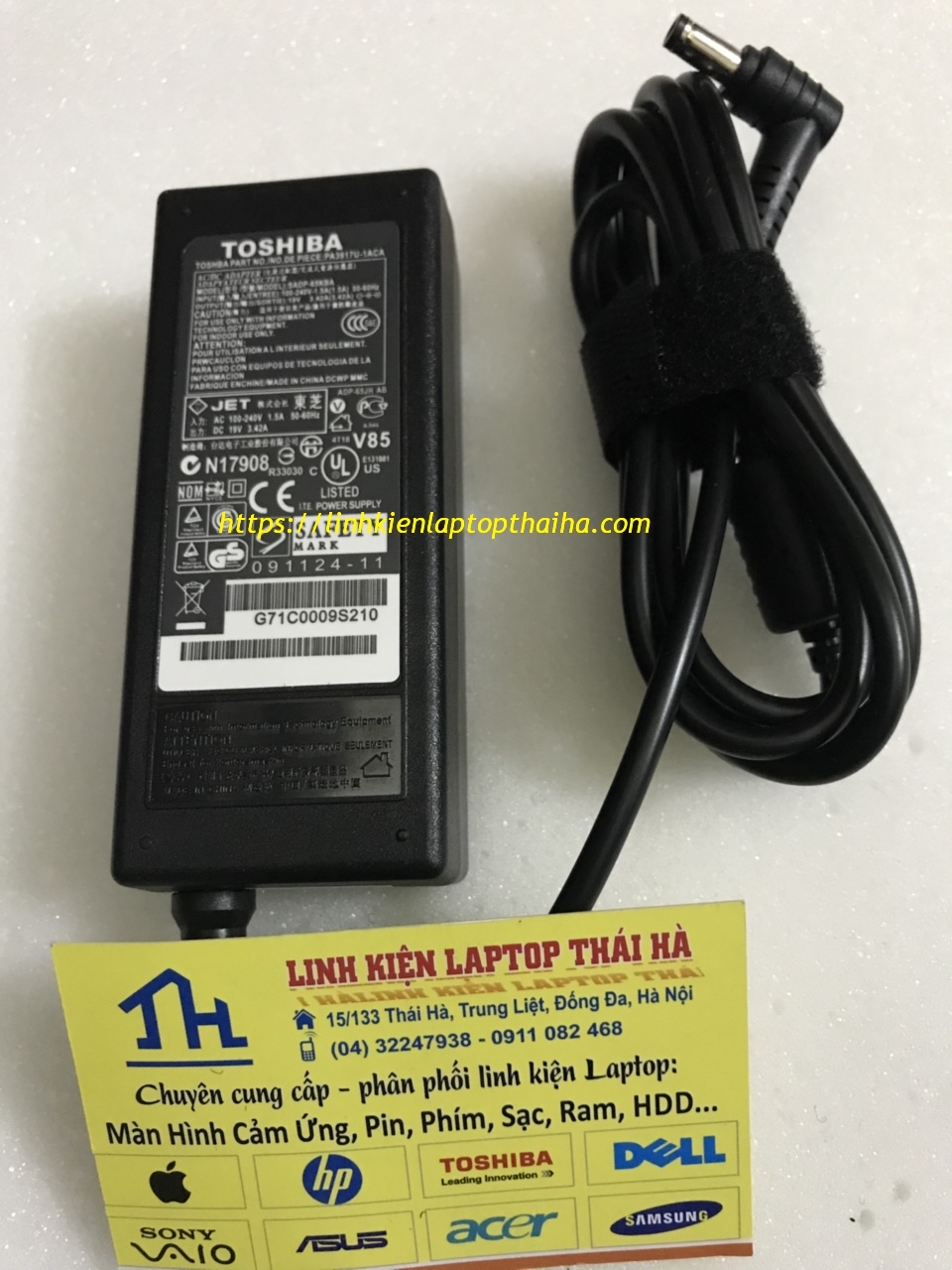 Mua Sạc ( Adapter )  Laptop Toshiba Ở Đâu Uy Tín ?