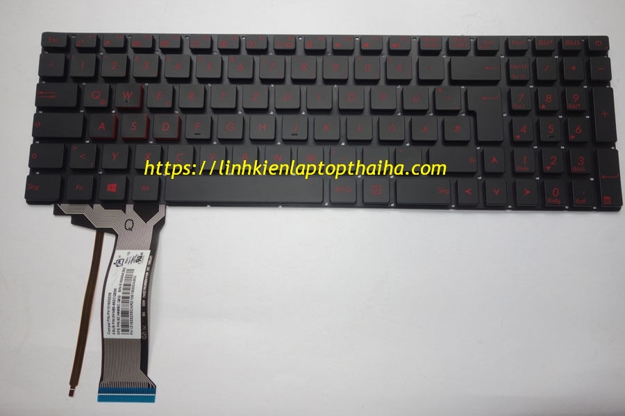 Bàn Phím Asus Gaming ROG GL752VW giá sinh viện tại Lê Thanh Nghị