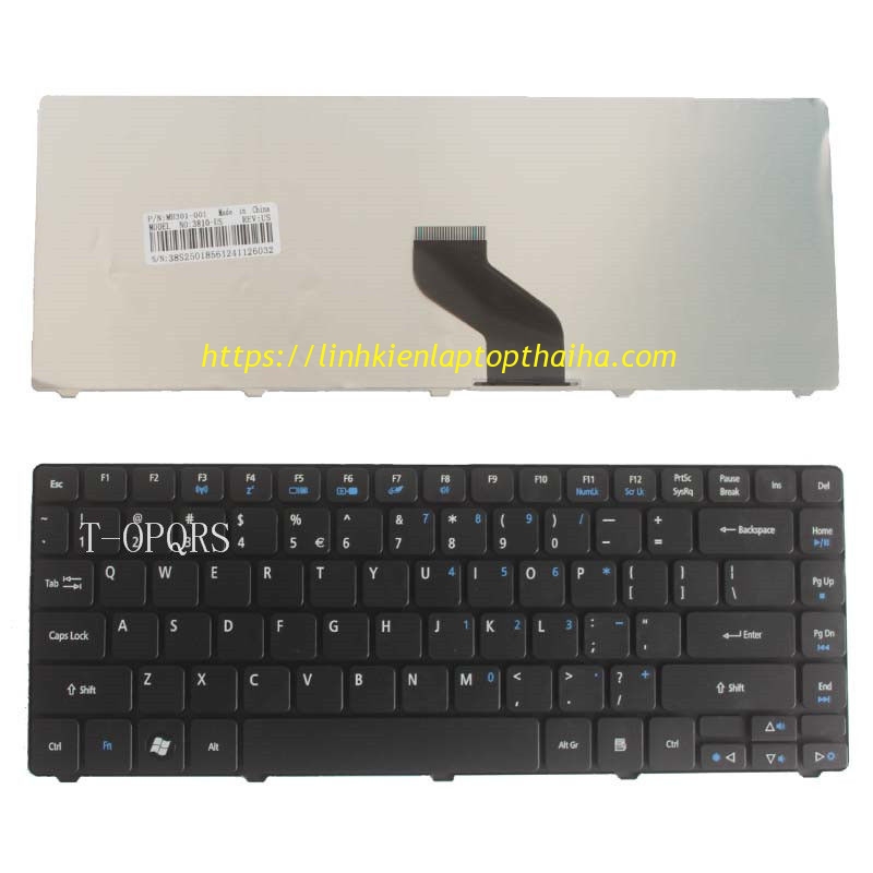 Báo giá Thay Bàn Phím Laptop Acer Aspire 3810 4736Z 4736ZG 4738G 4738Z 4738ZG 4740 4750G 4810T 4820 4820T chính hãng tại Thái Hà