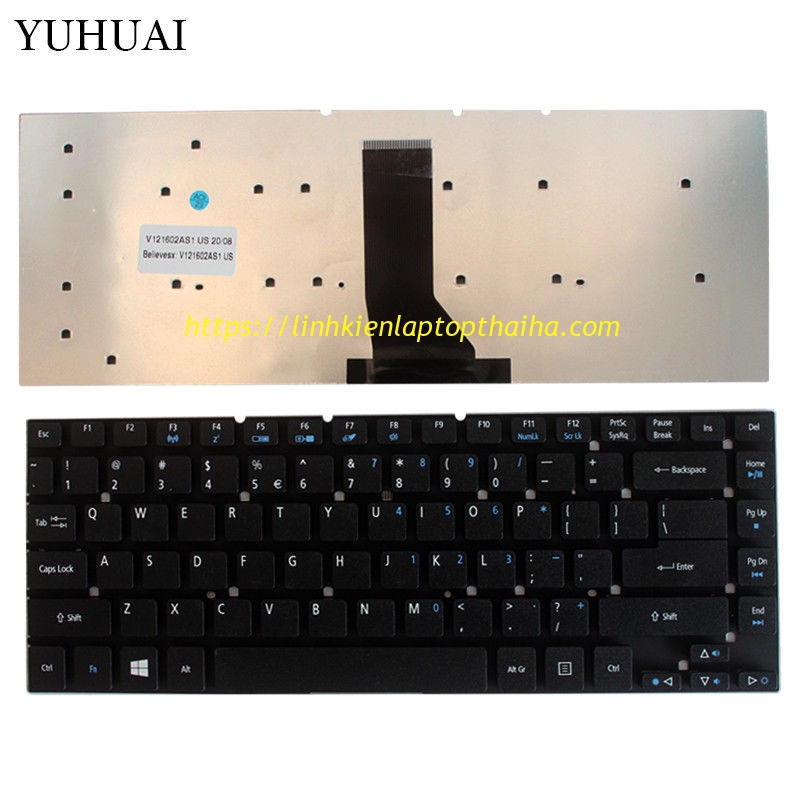 Thay Bàn Phím Laptop Acer Aspire 3830TG 4830TG E5-411G E5-421 E5-421G E5-471 E5-471G ES1-511US chính hãng tại Thái Hà