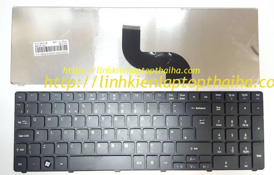 Dịch vụ sửa chữa Thay Bàn Phím Acer Aspire E1-521 E1-531 E1-531G E1-571 E1-571G tại Thái Hà