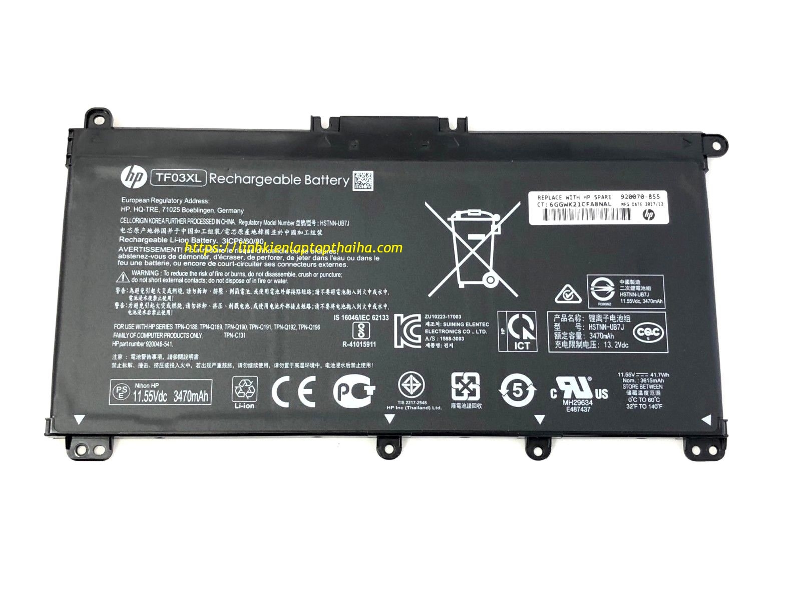 Mua Pin Laptop Hp Chính Hãng - Bảo Hành Uy Tín Ở Huế