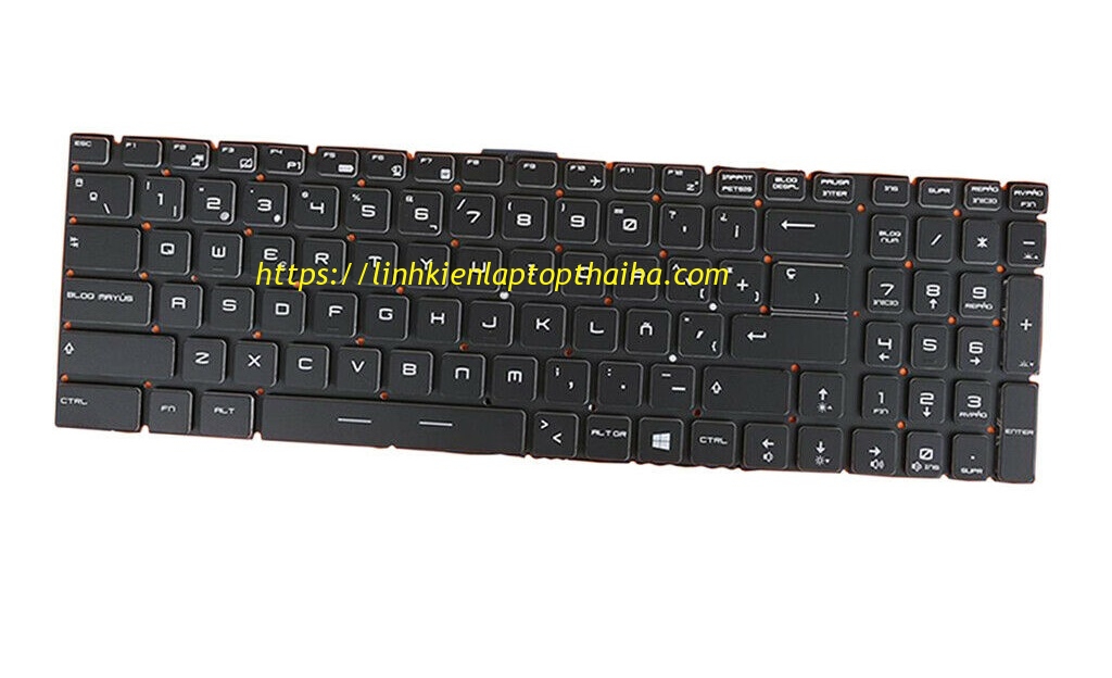 Thay bàn phím laptop MSI GP72 lấy ngay tại Hà Nội