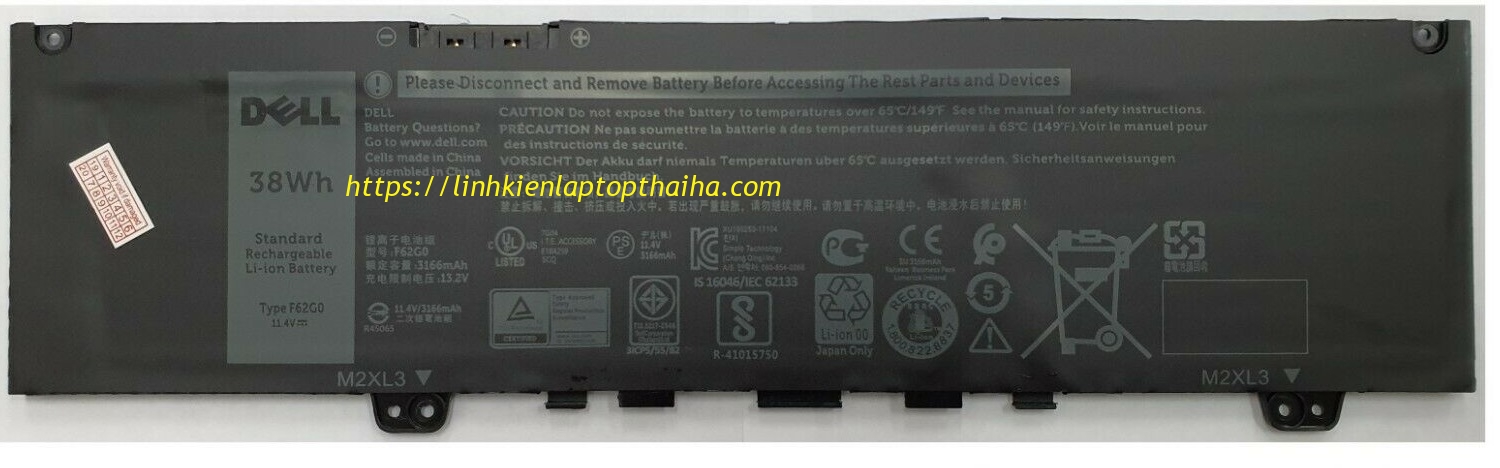 Thay pin laptop Dell Vostro 5370 chính hãng ở Đà Nẵng