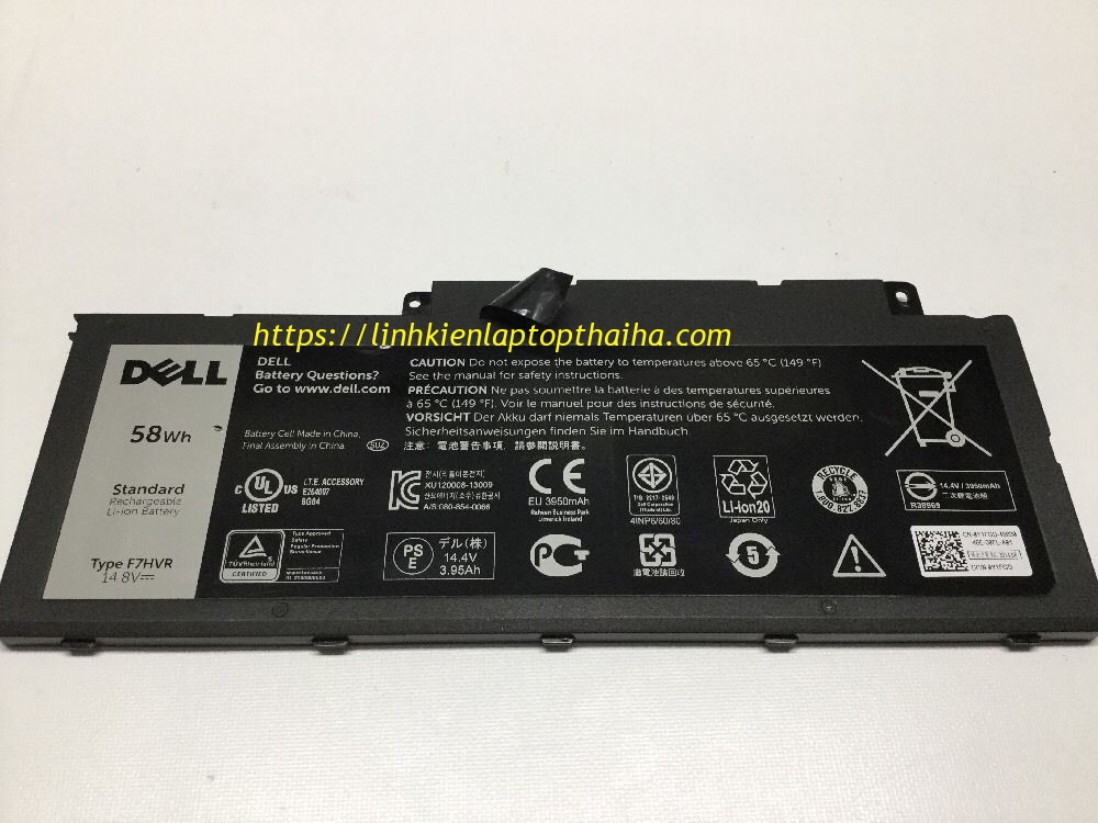 Thay pin laptop dell inspriron 7537 uy tín ở đâu tại Hà nội - Linh kiện laptop thái hà