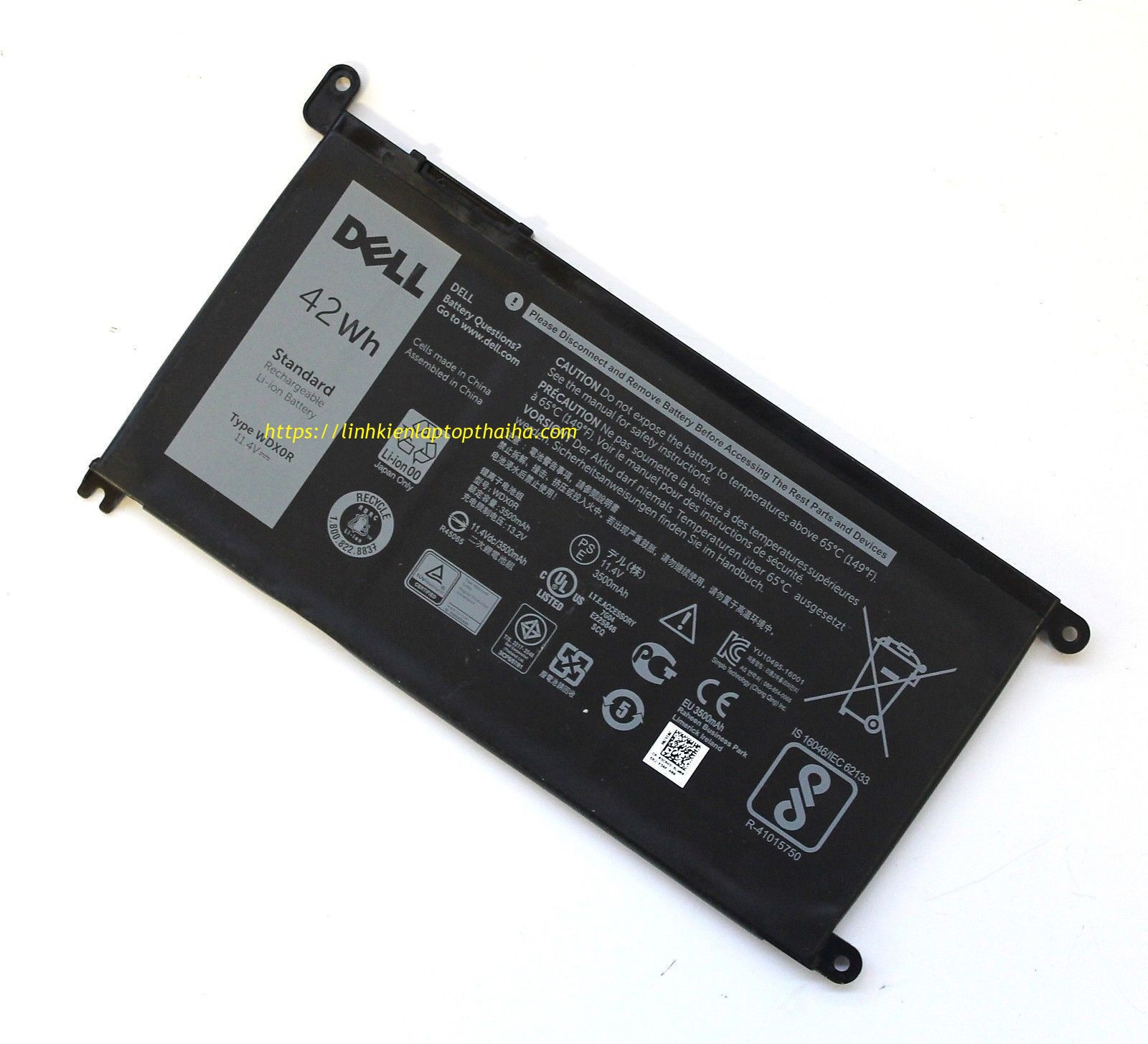 Mua pin laptop dell chính hãng ở đâu tại hà nội - Linh Kiện Laptop Thái Hà