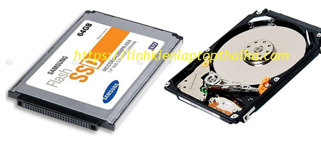 Sự khác biệt giữa ổ cứng SSD và ổ HDD