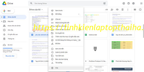 Hướng dẫn cách giải phóng dung lượng trong Google Drive