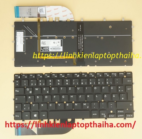 Thay bàn Phím Laptop Dell XPS Chính Hãng