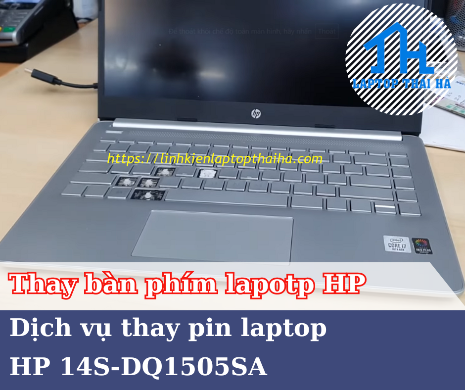 Dịch Vụ Thay Bàn Phím Laptop HP 14S-DQ1505SA