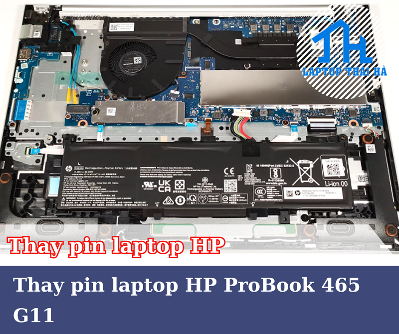 Thay pin laptop HP ProBook 465 G11